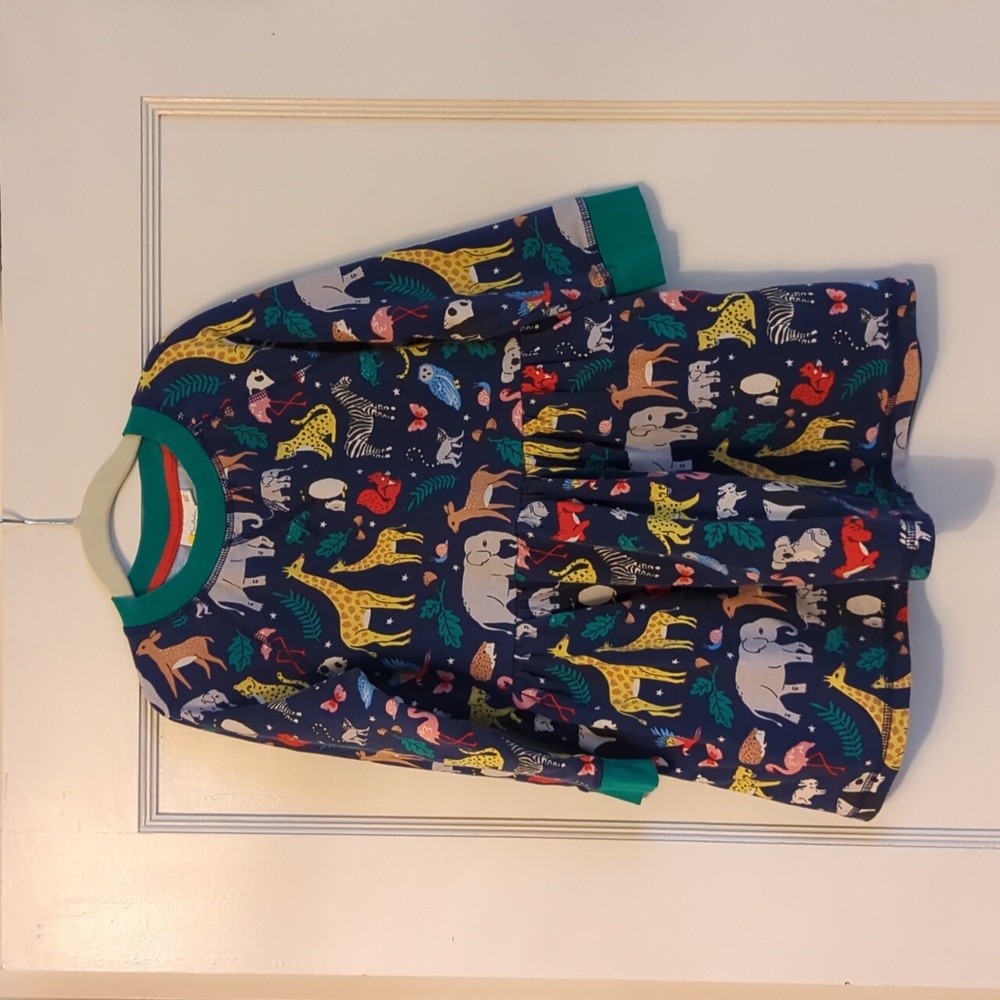 Mini Boden Fun Jersey dress size 4-5Y